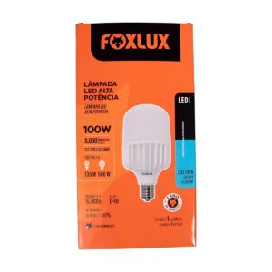 Lâmpada de LED Bulbo 100W Branca E27 - Foxlux