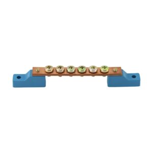 Barramento Neutro 5/8x1/8 6 Fios Azul - Multhiploss