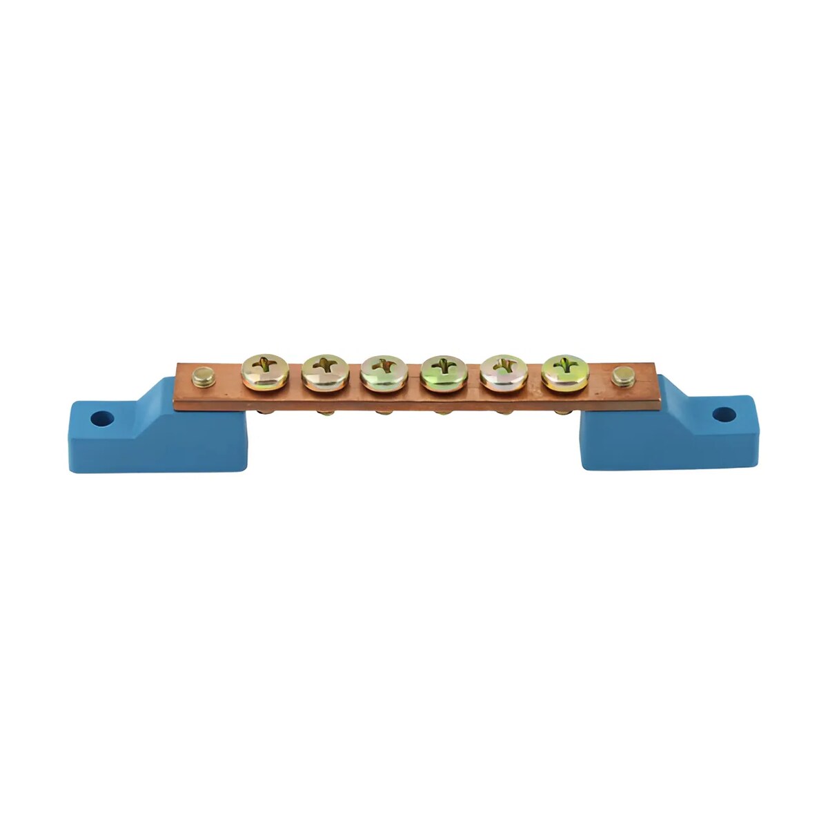 Barramento Neutro 5/8x1/8 6 Fios Azul - Multhiploss
