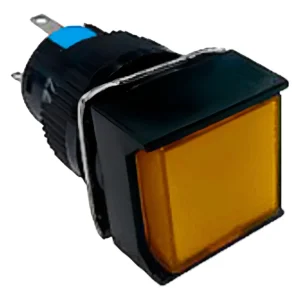 Botão Para Comando 16mm Ylay8e-f11y Am Quadrado 3p - Jng