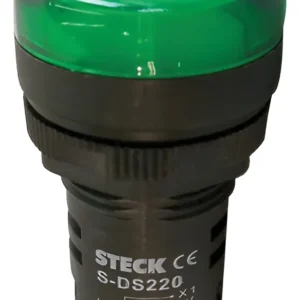 Sinalizador LED 220V Verde S-LDS220/2 - Steck