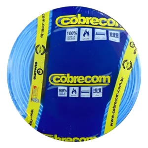 Cabo Flexível 25mm 100 Metros Azul Claro - Cobrecom