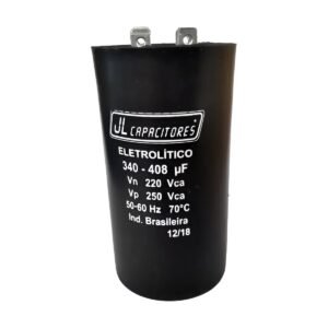 Capacitor Com Suporte e Tampa 340-408 220V - JL