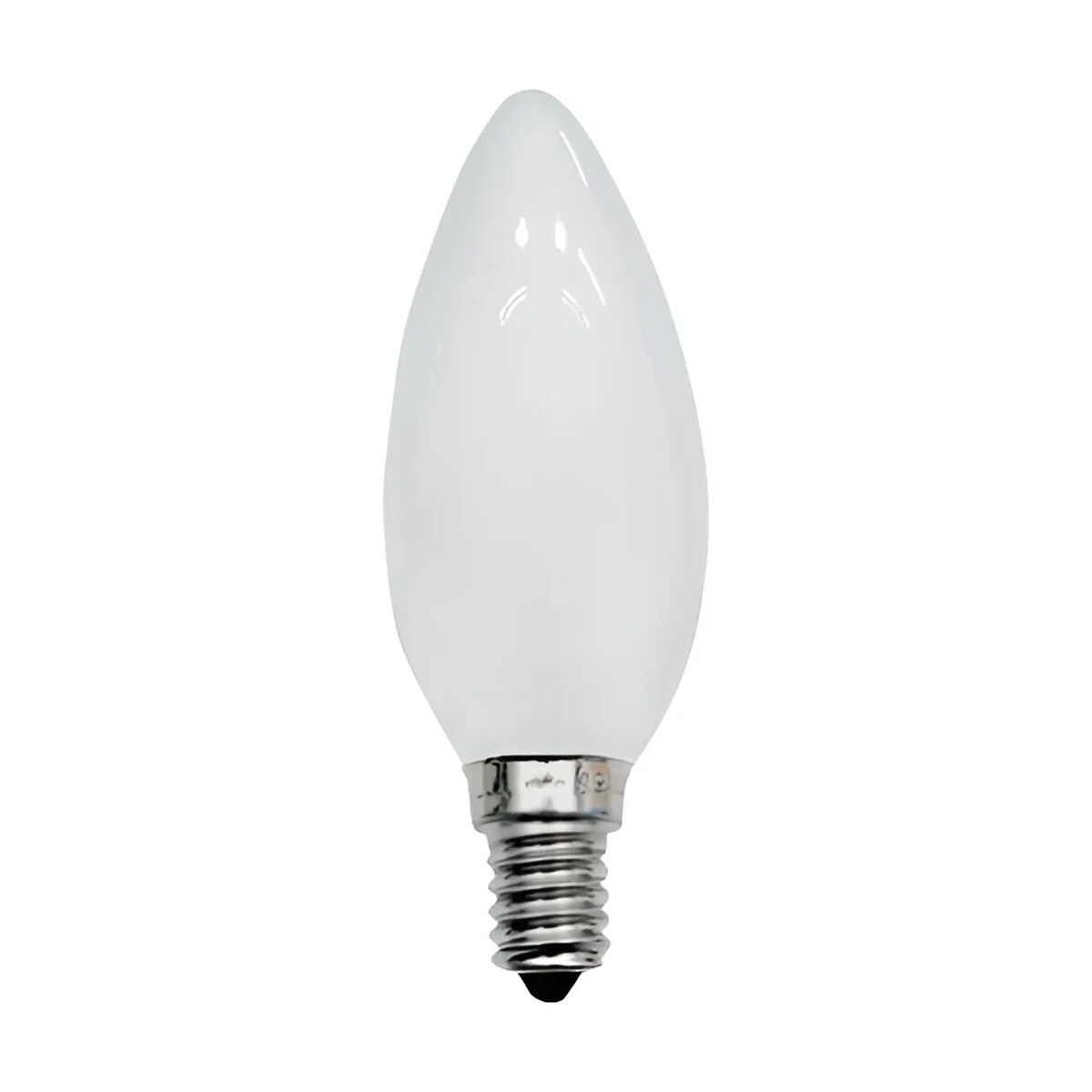 Lâmpada Vela Lisa 25W 220V Leitosa E14 - Brasfort