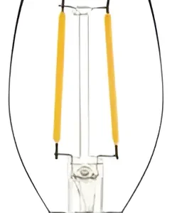 Lâmpada De Led Vela Abajur/lustre 2w 220v Branca E14 - Sadok