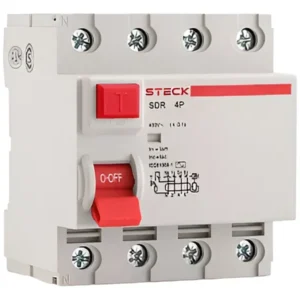 Interruptor de Fuga 4P 125A 30mA - Steck