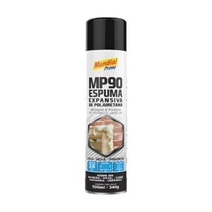 Espuma Expansiva 500Ml/340gr - Mundial Prime