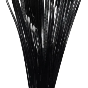 Abraçadeira Nylon 140x2,5mm Preta Com 100 - Fertak