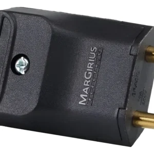 Plug Macho 2P 10A Branco PLD10-2 Com 5 - Margirius