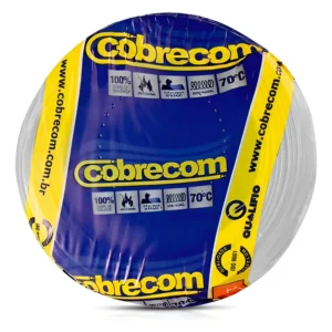 Cabo Flexível 1,5mm 100 Metros Branco - Cobrecom