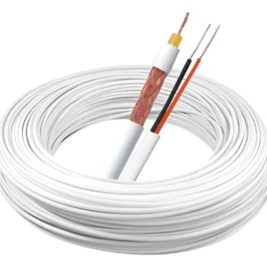 Cabo Coaxial CFTV 0,4/2,5mm 85% 2x26 100Mts - Megamax