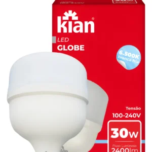 Lâmpada de LED Bulbo 30W Branca - Kian