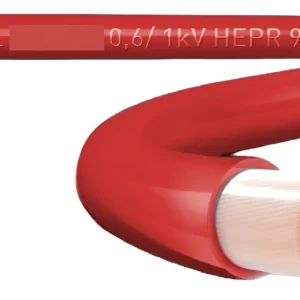 Cabo Flexível 25mm 100 Metros Vermelho - Cobrecom