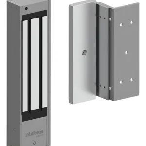 FECHADURA ELETROIMA FE10300 C/ SENSOR V2 PRATA (INTELBRAS-SC)