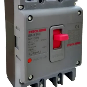 Disjuntor Caixa Moldada Tripolar 160a Sdjs-160 - Steck