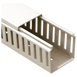 Canaleta Recorte Fechado Bege 50x50mm 2 Metros - Elesys