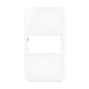Placa Para Condulete 1 Posto Horizontal Branco - Margirius Sleek