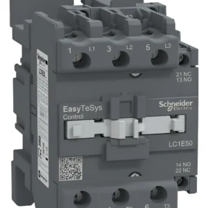 Contator Tesys E Tripolar 50a 220vca 1na+1nf Lc1e50m7 Schnei