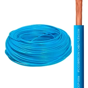 Cabo Flexivel 70mm Azul 1 Metro - Cobrecom