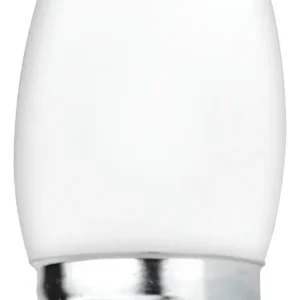 Lâmpada Vela Lisa 25W 110V Leitosa E27 - Brasfort