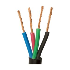 Cabo PP 1kV 4x1,5mm 100 Metros Preto - Sil