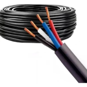 Cabo Pp 4x6mm Preto Sil - 100 Metros