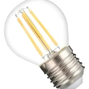 Lâmpada De Led Bolinha Abajur/lustre 2w 220v Branca E27 - Sa