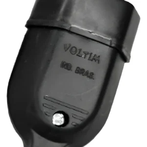 Plug Fêmea 2p+t 10a Preto V23 - Voltim