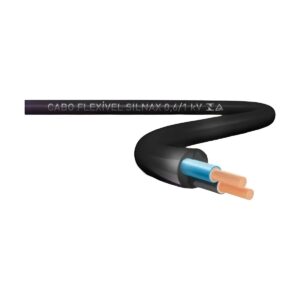 Cabo PP 1kV 2x10mm 100 Metros Preto - Sil