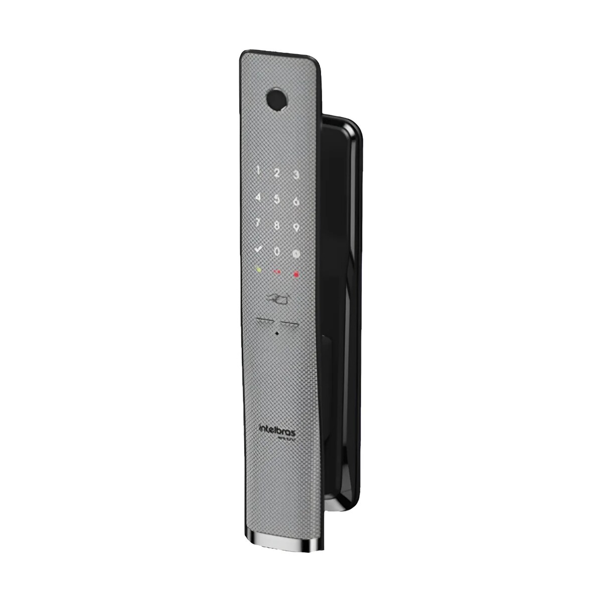 Fechadura Inteligente Push & Pull de Embutir MFR 6300 Cinza Intelbras