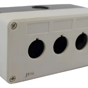 Caixa Para Botoeira Vazia Cinza 3 Furo 22,5mm Xbmx103 - Jng