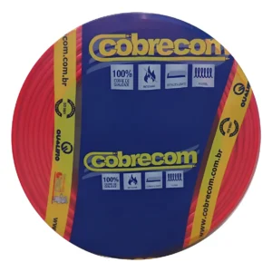 Cabo Flexível 1,5mm 100 Metros Vermelho - Cobrecom