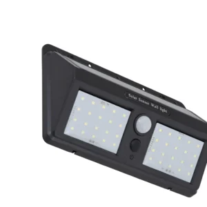 Arandela Solar de LED Zyon Dupla Sensor PT 8W Amarela Gaya