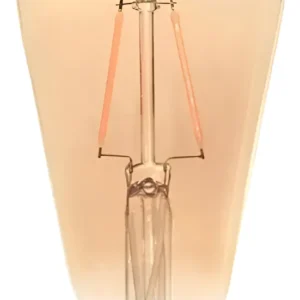 Lâmpada LED Vintage Pera ST64 8W Amarela E27 110-240VCA -JNG