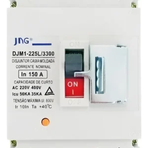 Disjuntor Tripolar Fixo 125a 50ka - Djm1-225l - Jng