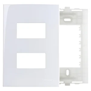 Placa 4x2 2 Posto Separados 16024 Com Suporte - Margirius Sleek