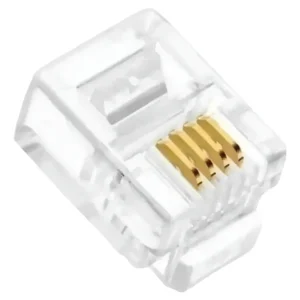 Conector RJ11 6x4 Kit 100 Peças