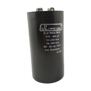 Capacitor Com Suporte e Tampa 378-454 220V - JL