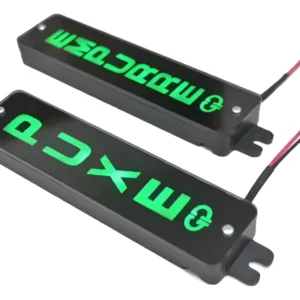 Display Mensagem LED Puxe/Empurre Base ABS PT Gp Control