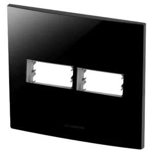 Placa 4x4 1+1 Posto Class Black Piano 85530 - Inova Pro