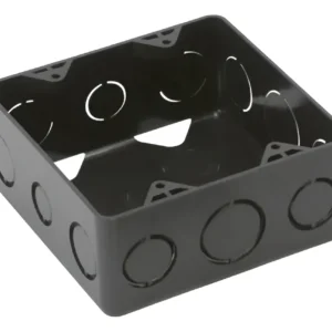 Caixa de Luz Pvc Preta 4x4 - Amanco