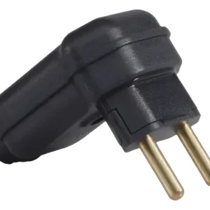 Plug Macho 2P 10A Preto PLD6-2 Com 10 - Margirius