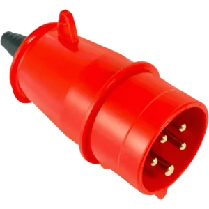 Plug Industrial 3P+N+T 16A 440V Vermelho N-5076 - Steck