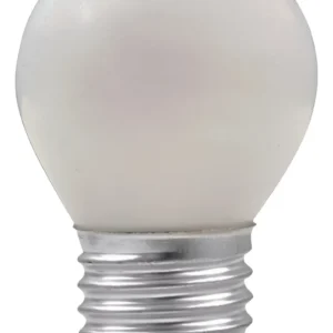 Lâmpada Bolinha Para Lustre 40w 110v Leitosa E27 - Sadokin