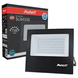 Refletor de LED 100W 6500K Bivolt - Avant