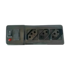 Filtro De Linha Pvc Com 3 Tomadas 1 Metro Bivolt CTC