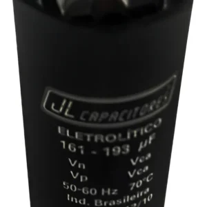 Capacitor JL Com Suporte e Tampa 161-193 110V