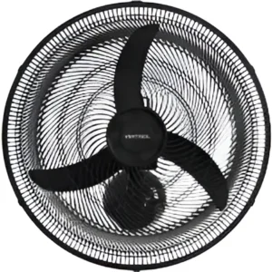 Ventilador De Parede 50cm New Plastico Preto 110V Ventisol
