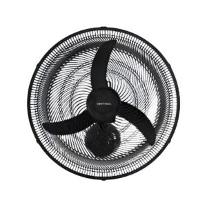 Ventilador De Parede 50cm New Plastico Preto 110V Ventisol