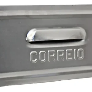 Caixa P/Carta Aluminio Embutir 1 Tijolo Tampa Atras - Nagio